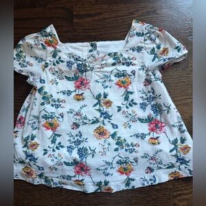 Janie & Jack floral top - size 4